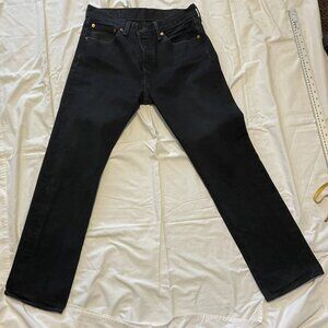 Levi's 501 black jeans